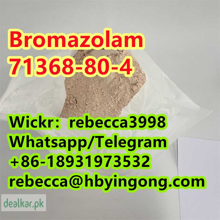 Bromazolam powder CAS 71368804 Health & Beauty