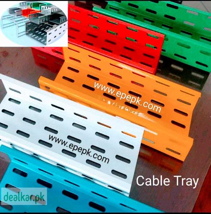 Cable trays powdered coated cable trays GI cable trays Other Business