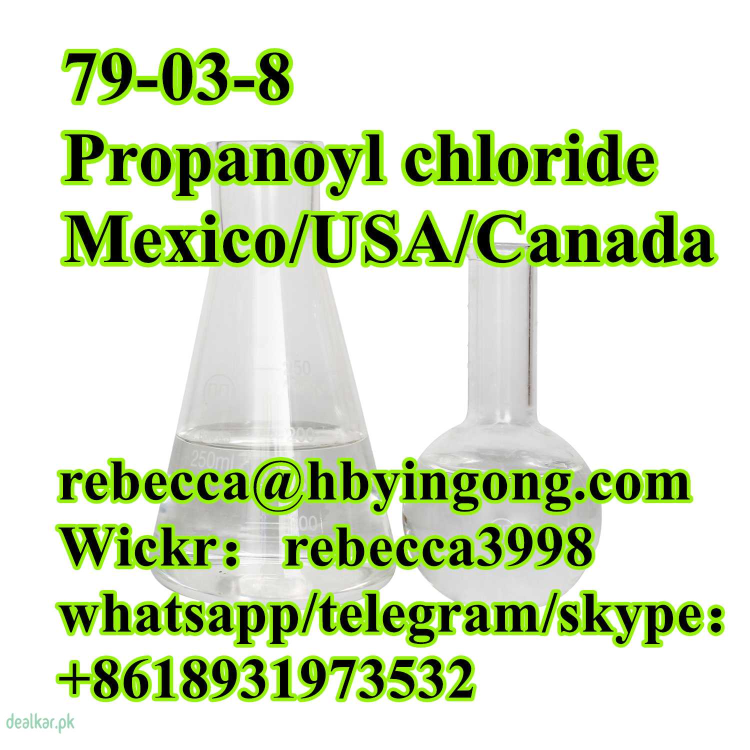 CAS 79-03-8 Propanoyl chloride / propanoilo Cloruro To Mexico,USA ...