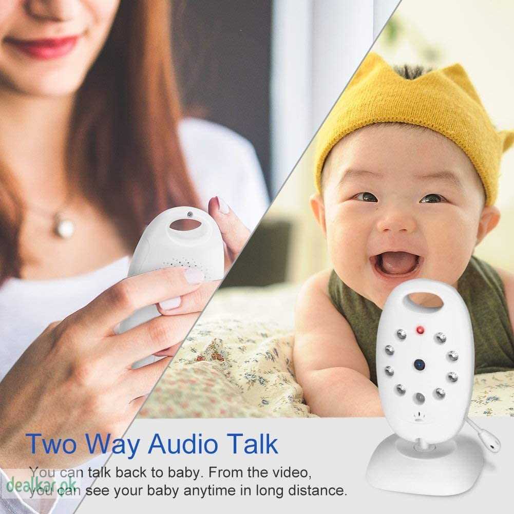 GHB Baby Monitor Video Baby Monitor Wireless with Camera Night VisiN UK