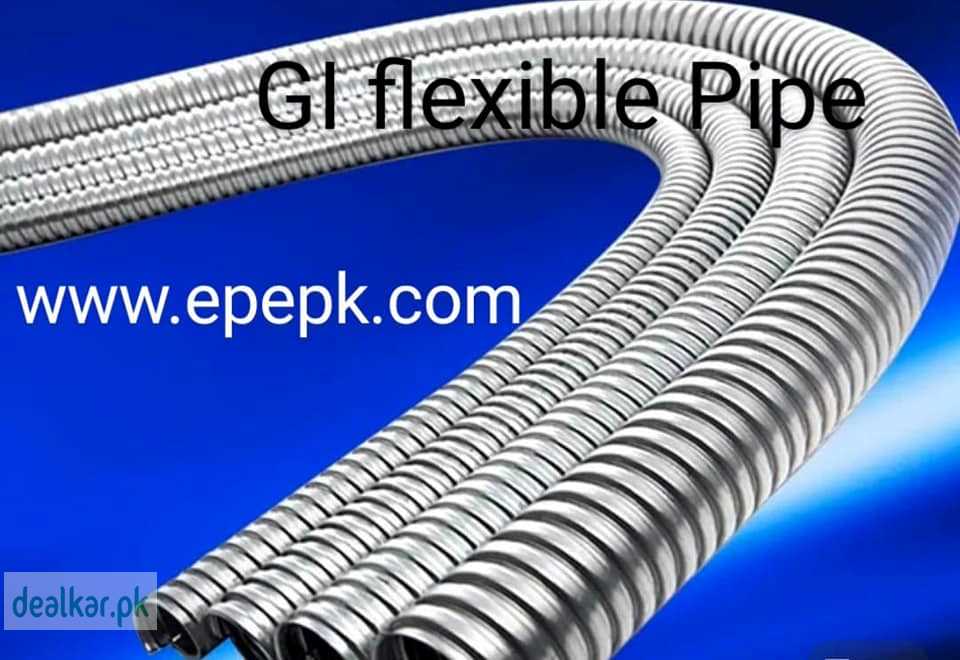 GI flexible Pipe pvc Coated, EMT Conduit, EMT Pipe fittings, Flexible