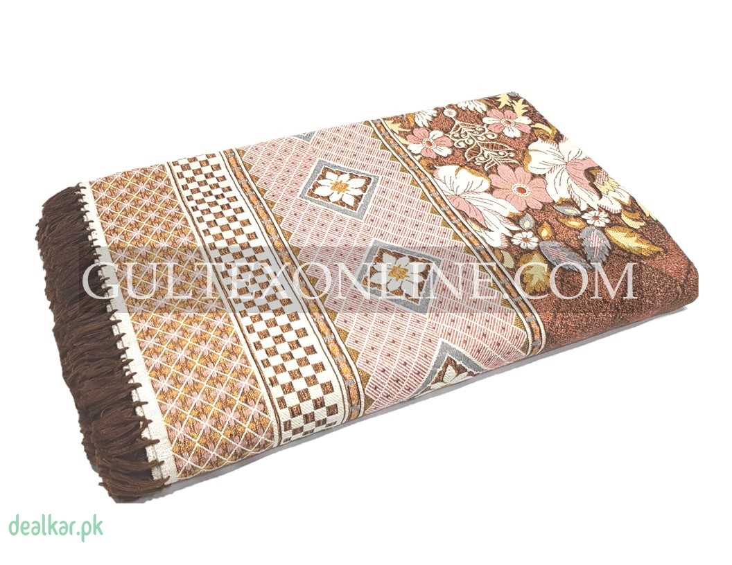 Gultex Double Bedsheet With 2 Pillow Cover Plush Silk Perfect Fit