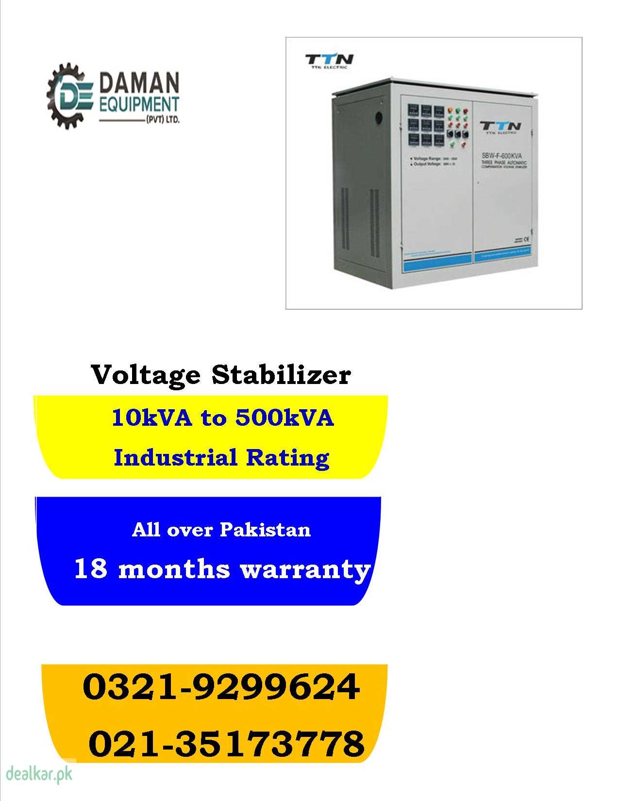 voltage stabilizer Generators, UPS & Power Solutions